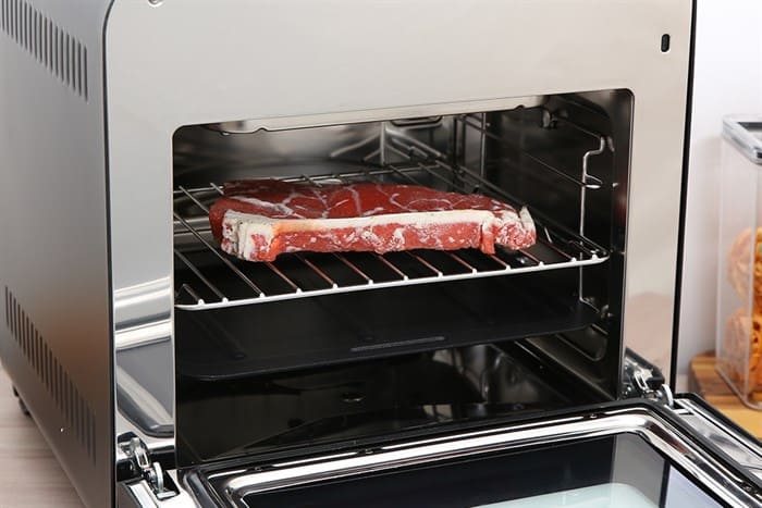 Lò chiên không dầu kết hợp hấp Kalite STEAM PRO 15 lít